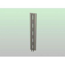 Surface Mount Double Slot Wall Standard 1/2 System